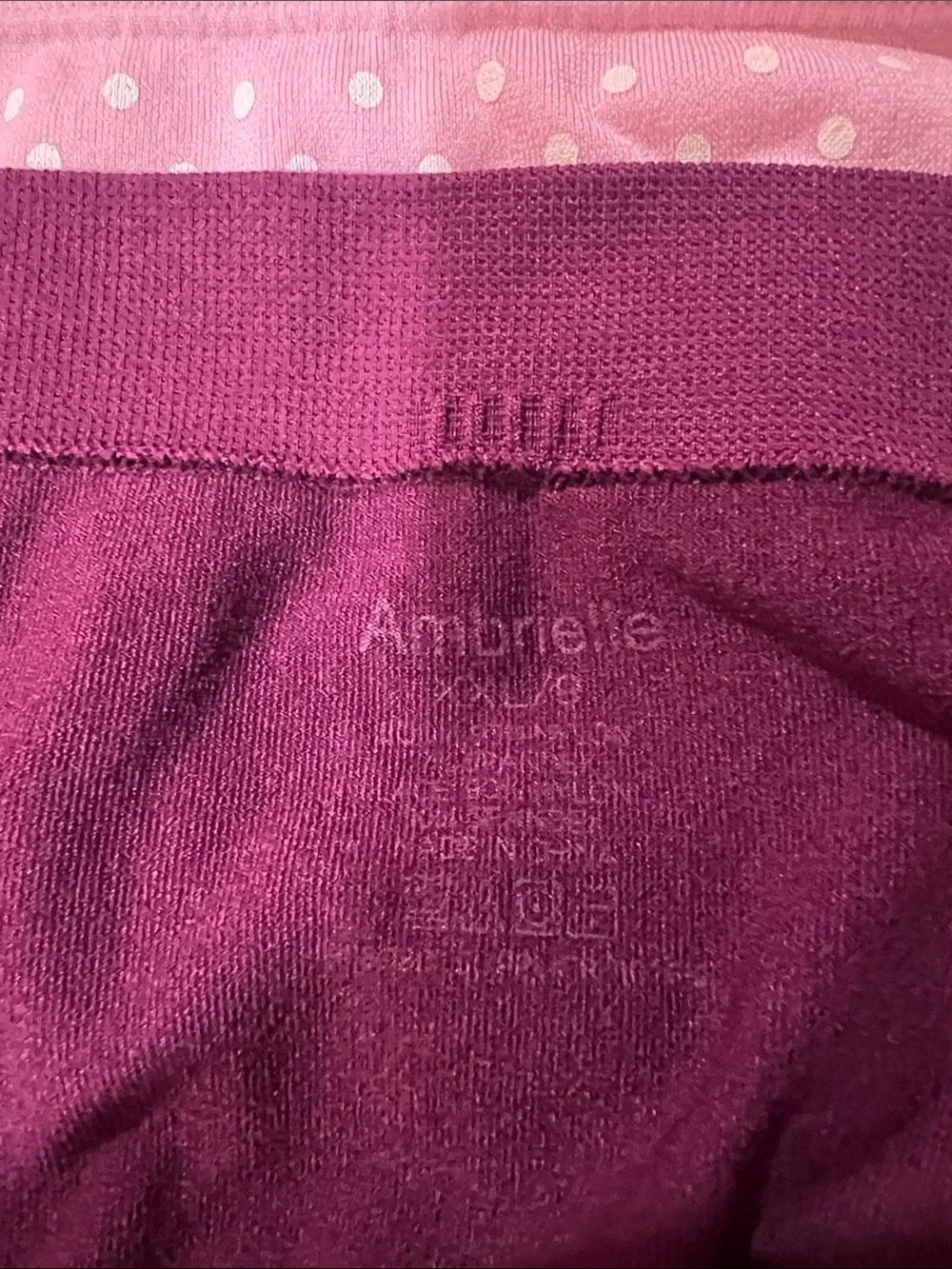 Ambrielle Lace-Trim Bikini Briefs - Plum, Blush, Blue